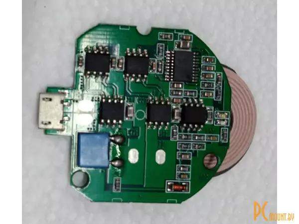 Qi Wireless Charger PCBA, Беспроводное зарядное устройство, Circuit Board, Coil, DIY